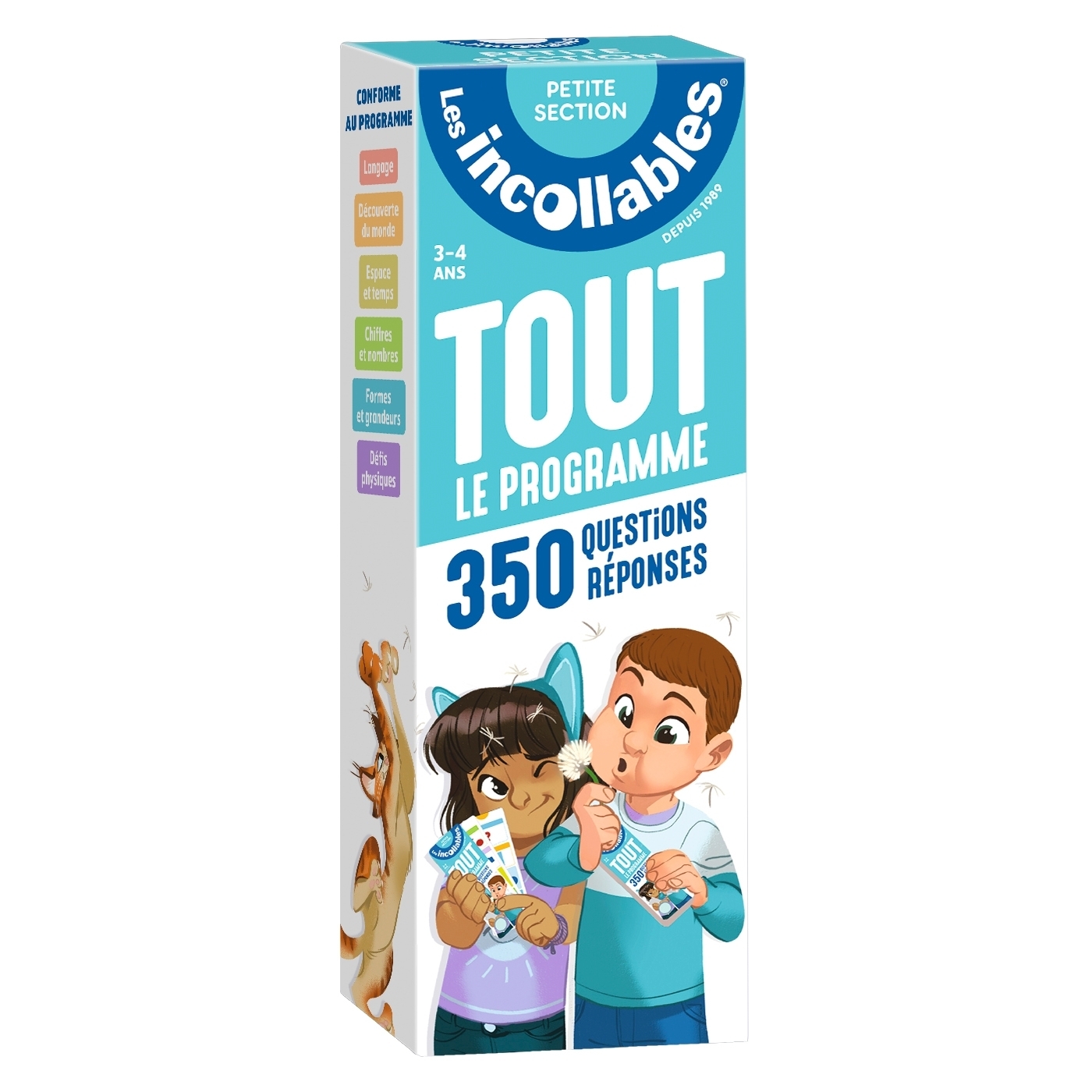 Les incollables - Tout le programme de la petite section - 3/4 ans - 350 questions réponses pour rév