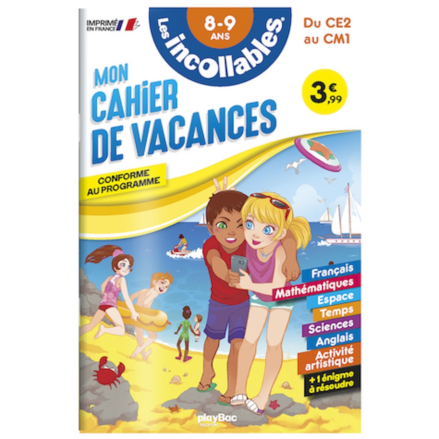 Cahier de vacances - Les incollables - CE2 au CM1 - 8/9 ans (Broché)