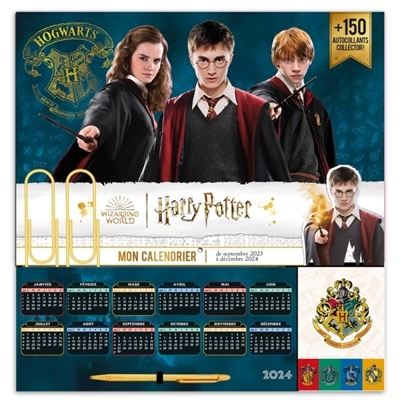 Mon calendrier organiseur Harry Potter 2023-2024 (Broché)