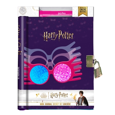 Harry Potter - Mon journal secret Luna Lovegood (Cartonné)