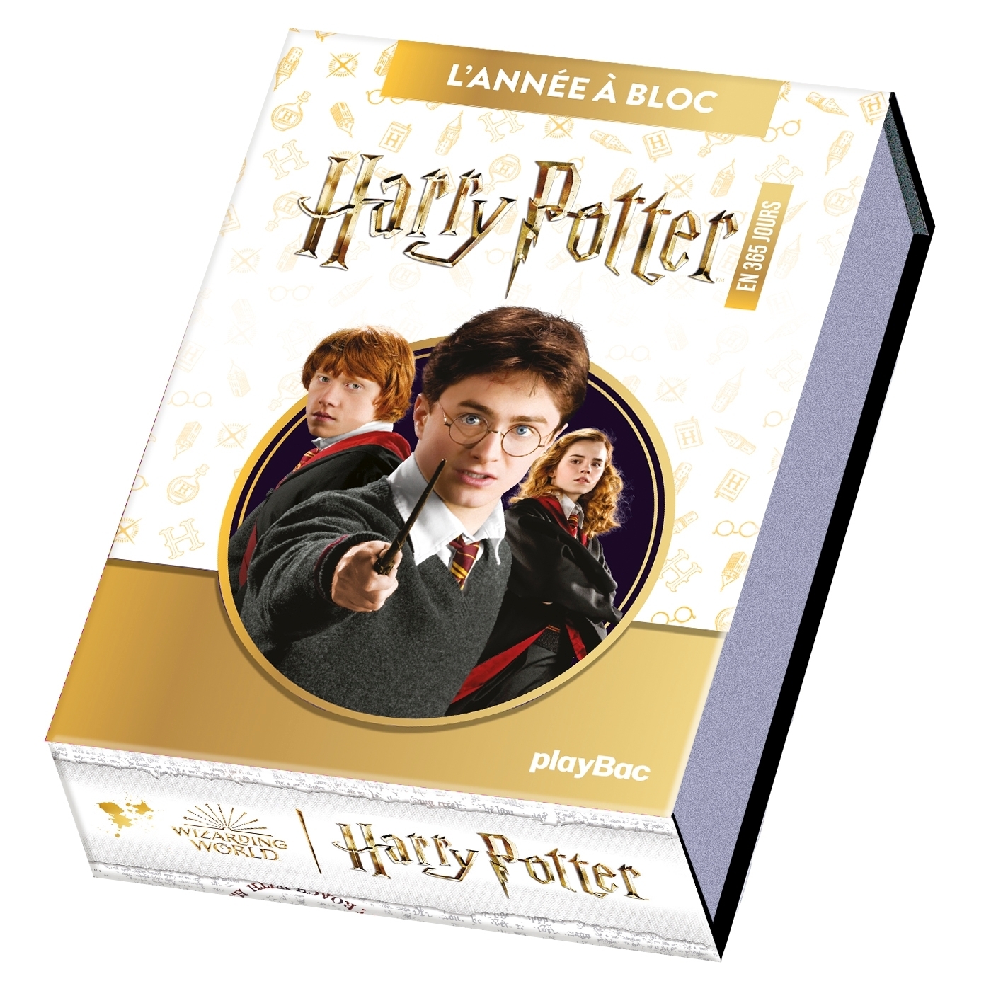 Calendrier Harry Potter en 365 jours - L'ANNÉE À BLOC (Broché)