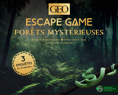 Escape Game GEO - Forêts Mystérieuses (Broché)