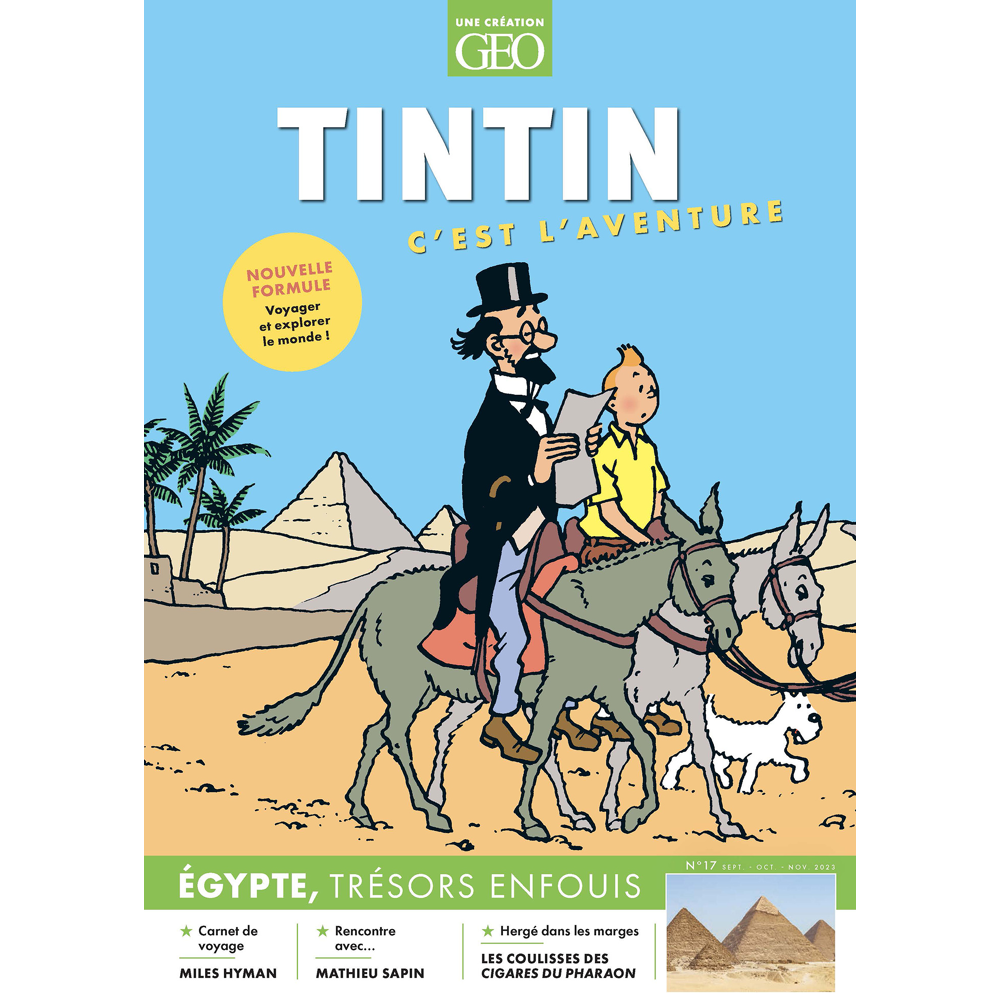 Tintin c'est l'aventure n°17 - L'Égypte (Revue)