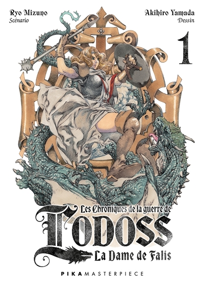 Les Chroniques de la Guerre de Lodoss - La Dame de Falis Tome 1 (Manga)