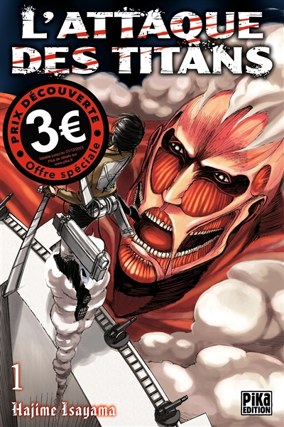 L'Attaque des Titans Tome 1 (Manga)