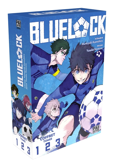 Blue Lock Coffret Tome 1 à Tome 3 (Manga)