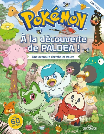 Pokémon - Livre-jeu - Cherche-et-trouve - À la découverte de Paldéa (Broché)