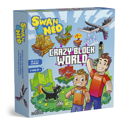 Swan & Néo - Crazy Block World (Broché)
