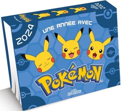 Pokémon Ephéméride 2024 Une année avec Pokémon (Relié)