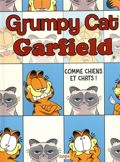 Grumpy Cat Garfield - Tome 1 Comme chiens et chats ! (BD)