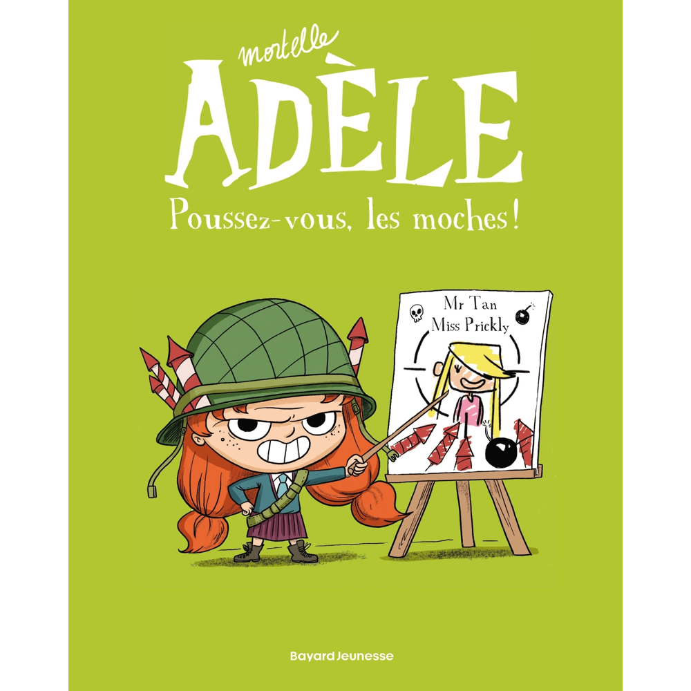 BD Mortelle Adèle, Tome 5 - Poussez-vous, les moches ! (BD)