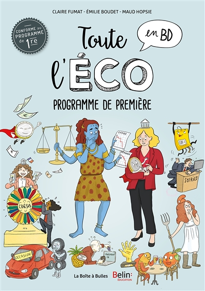 Toute l'éco en BD - Programme de première (Cartonné)