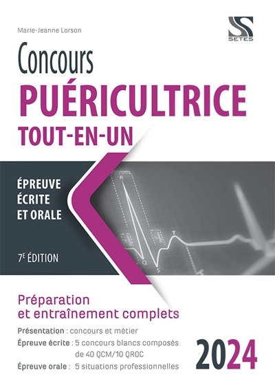 CONCOURS PUERICULTRICE 2024 - TOUT-EN-UN (Broché)
