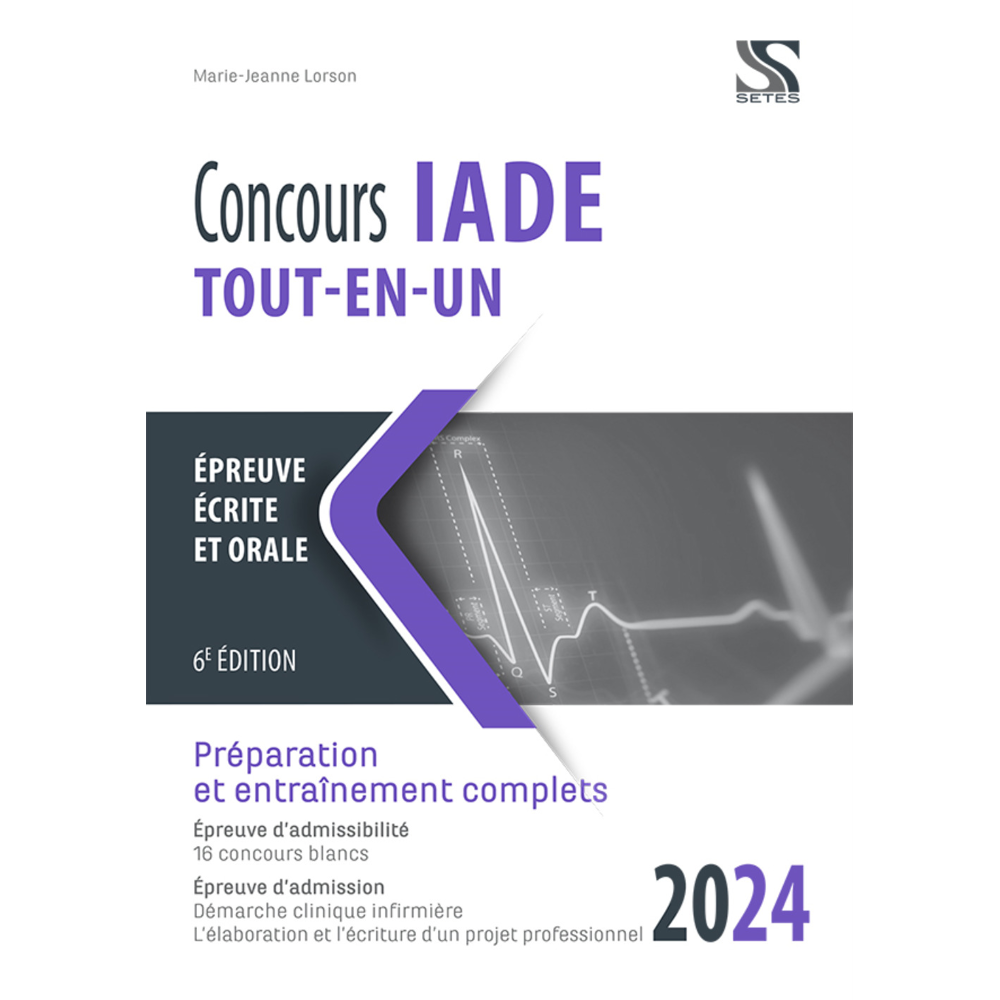 CONCOURS IADE 2024 - TOUT-EN-UN (Broché)