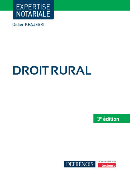 Droit rural, 3ème édition (Broché)