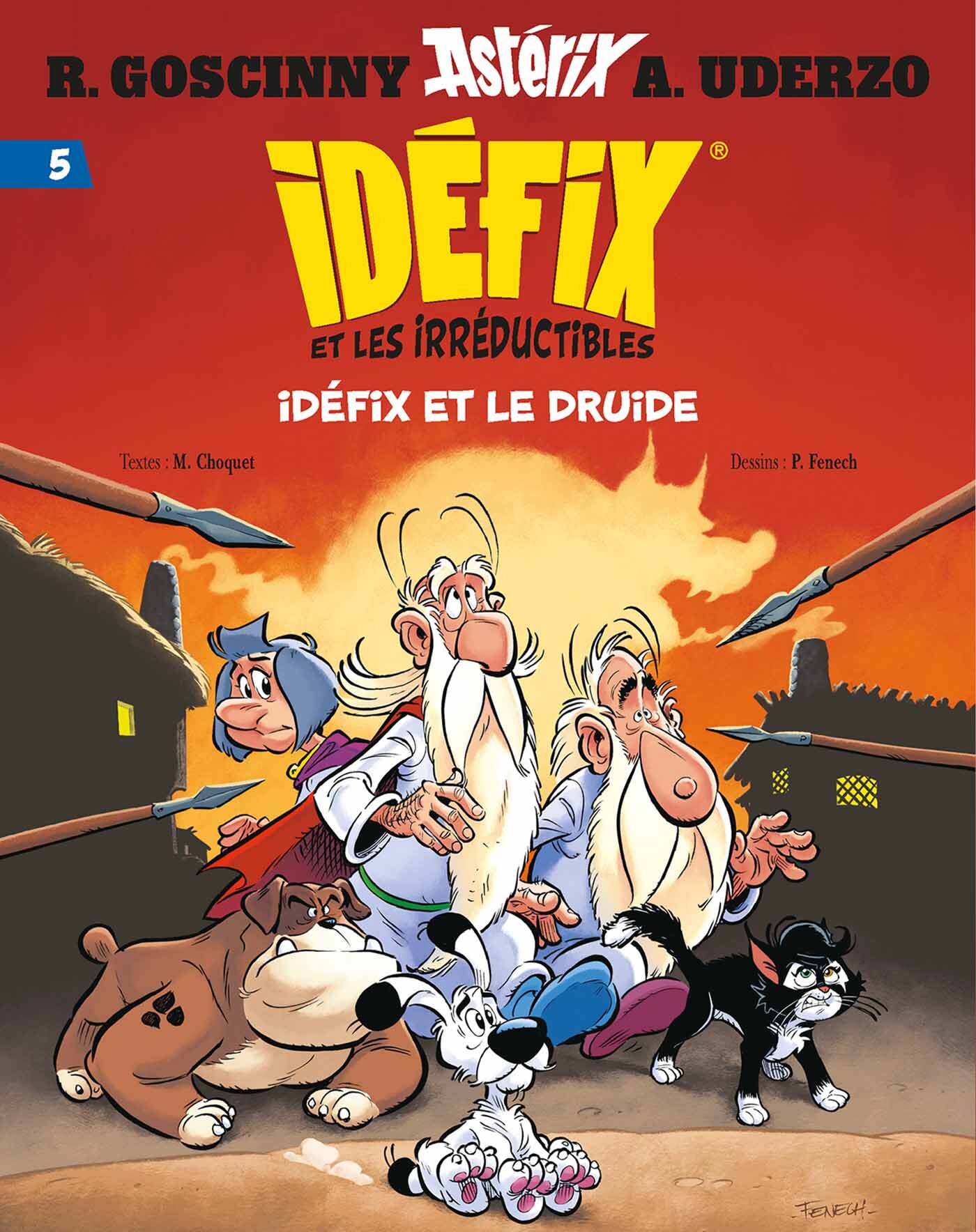 Idéfix et les Irréductibles Tome 5 - Idéfix et le Druide (BD)
