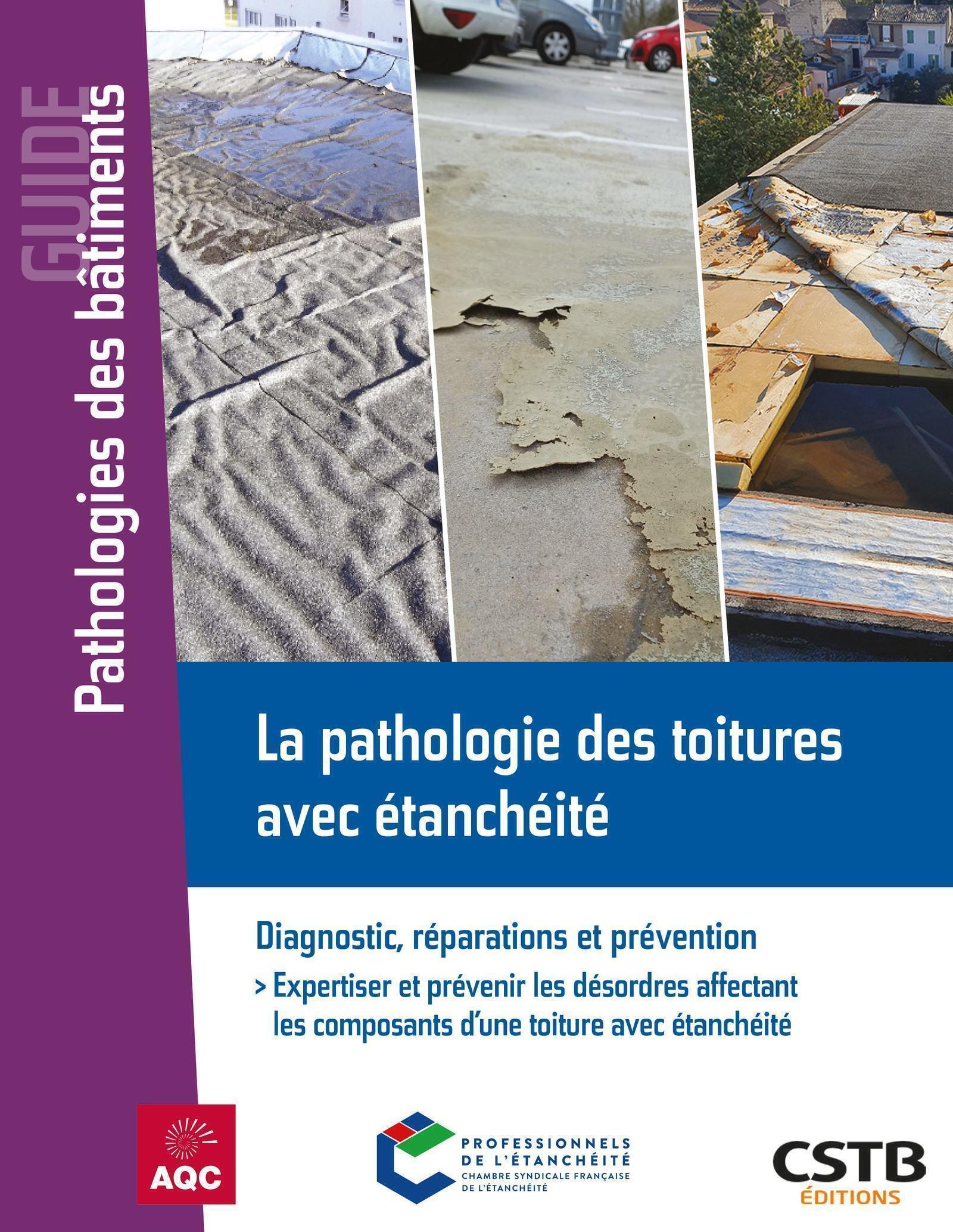 La pathologie des toitures avec étanchéité - Diagnostic, réparations et prévention - Expertiser et p