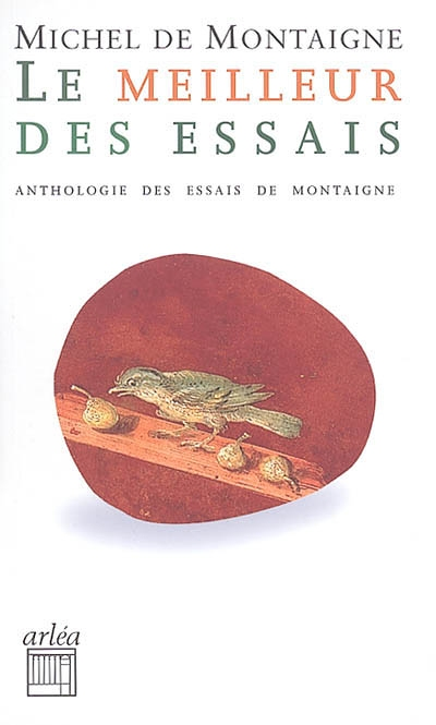 Le Meilleur des essais. Anthologie des essais de Montaigne (Grand format)