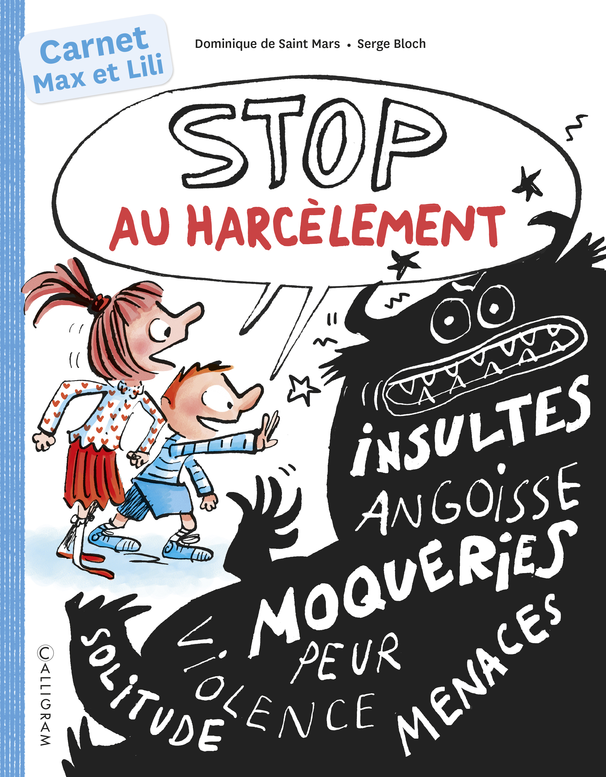 STOP au harcèlement avec Max et Lili - Carnet d’activités (Relié)