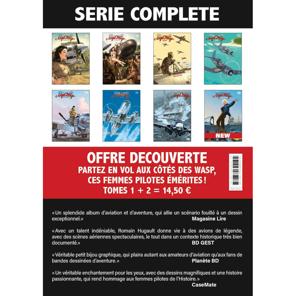 ANGEL WINGS - PACK DECOUVERTE Tome 1+Tome 2 OFFERT (BD)