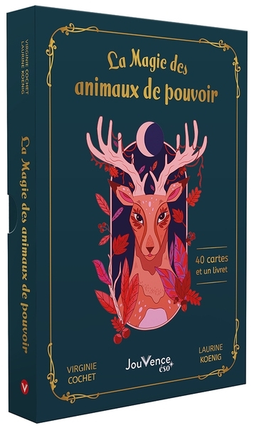 La Magie des animaux de pouvoir - 40 cartes et un livret (Coffret)