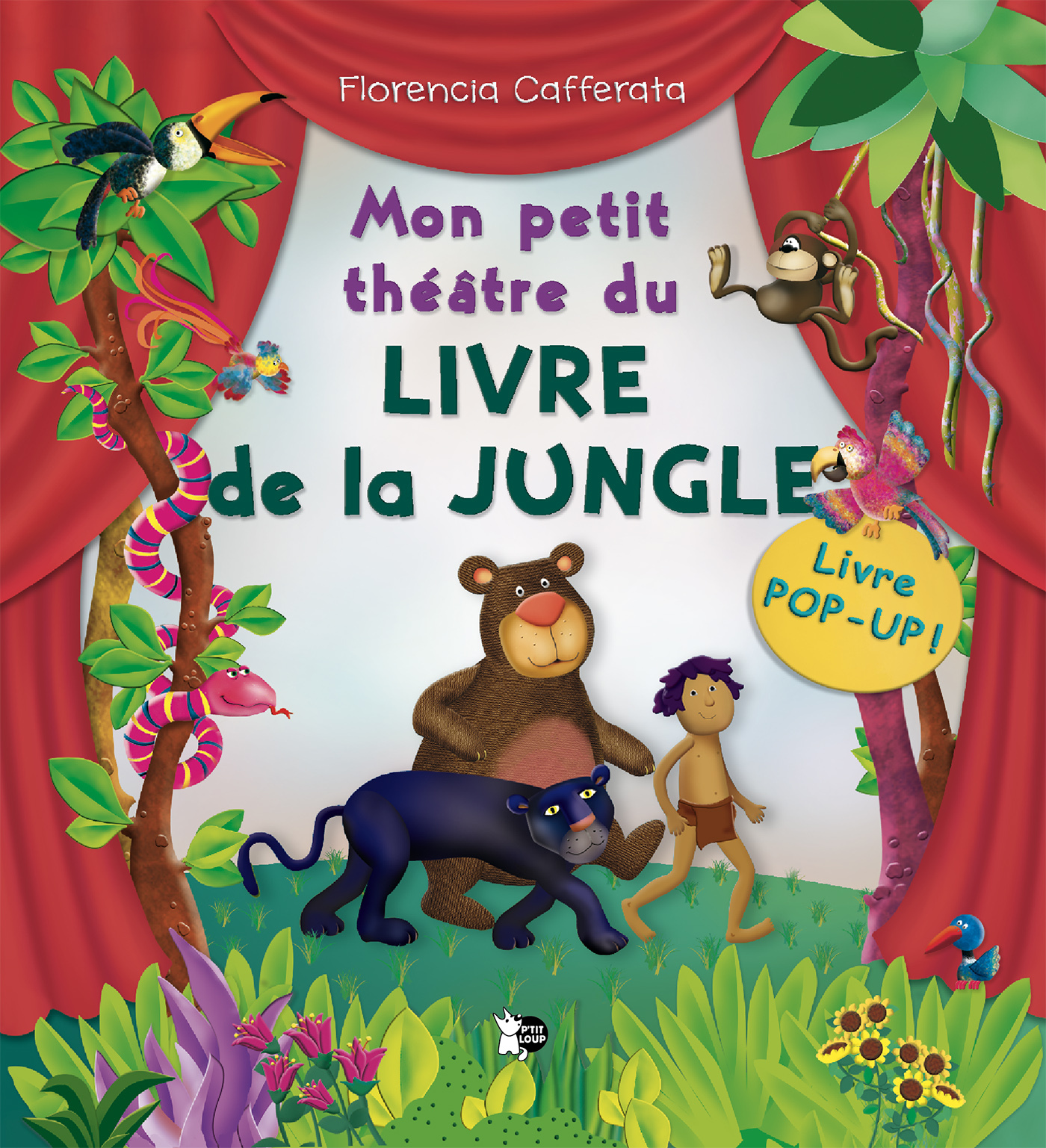Mon petit théâtre du Livre de la Jungle (Cartonné)
