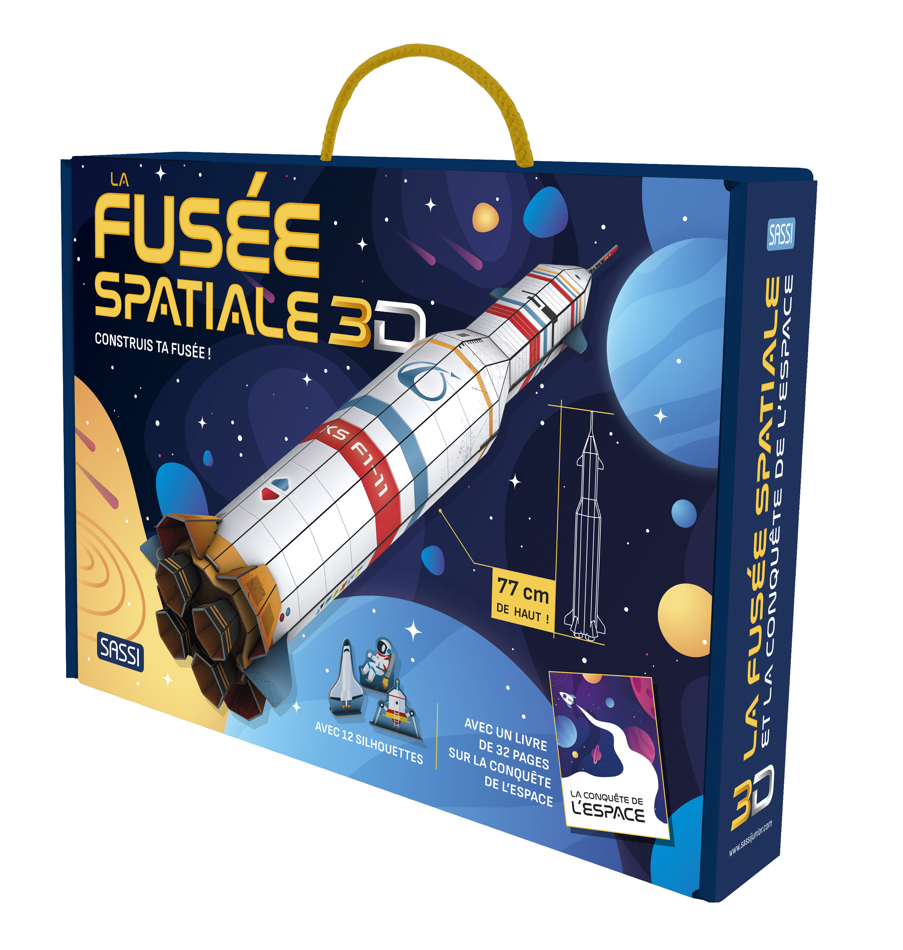 La fusée spatiale 3D : construis ta fusée ! (Broché)