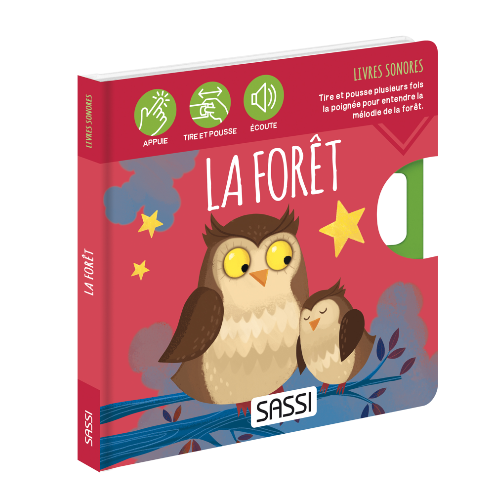 Livres sonores. La forêt - N.E. 2023 (Cartonné)
