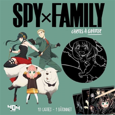 Cartes à gratter Spy x Family (Pochette)