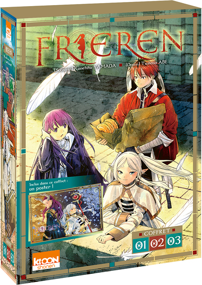 Coffret Frieren vol. 1 à 3 (Manga)
