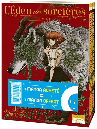 Pack offre découverte L'Éden des sorcières Tome 1 & Tome 2 (Manga)