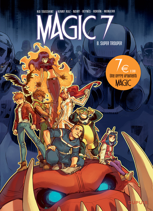 Magic 7 - Tome 8 - Super Trouper / Edition spéciale (Opé 7¤) (BD)