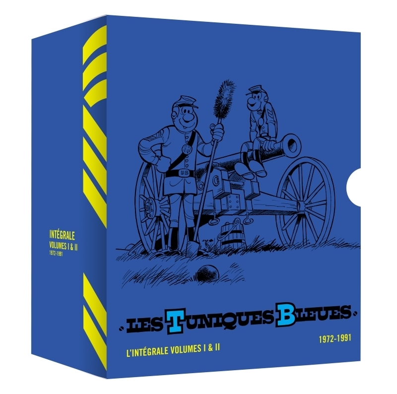 Les Tuniques Bleues - Compilation 1/2 (1972-1991) - sous étui / Edition spéciale (Nouvel Obs) (BD)