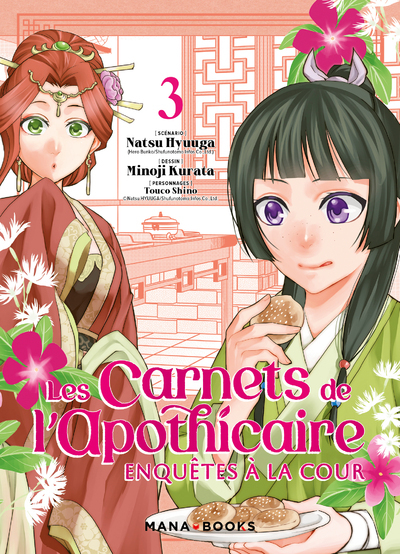 Les carnets de l'apothicaire - Enquêtes à la cour Tome 3 (Manga)