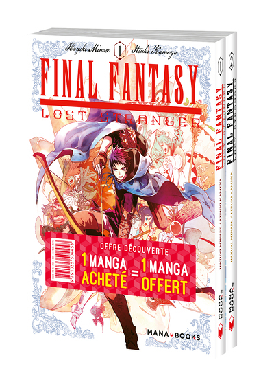 Pack découverte Final Fantasy Lost Stranger Tome 1 & Tome 2 (Manga)