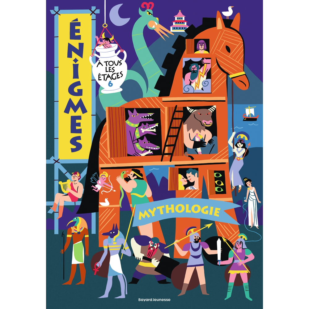 Enigmes à tous les étages 6 - Mythologie (Jeunesse)