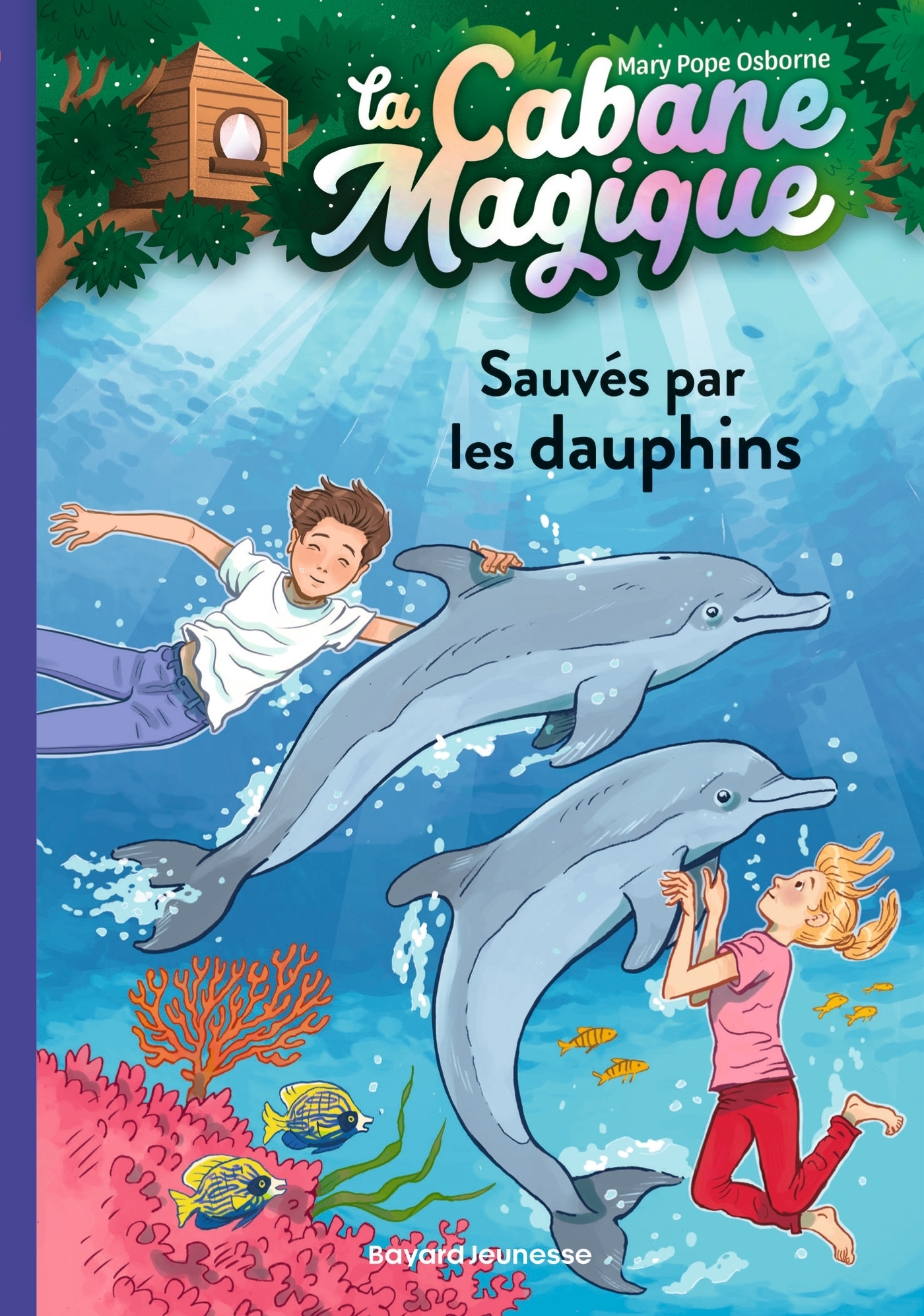 La cabane magique, Tome 12 - Sauvés par les dauphins (Poche)