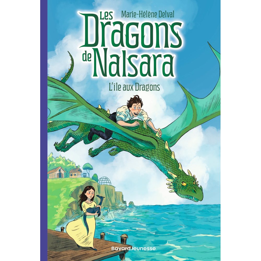 Les dragons de Nalsara, Tome 01 - L'île aux dragons (Poche)