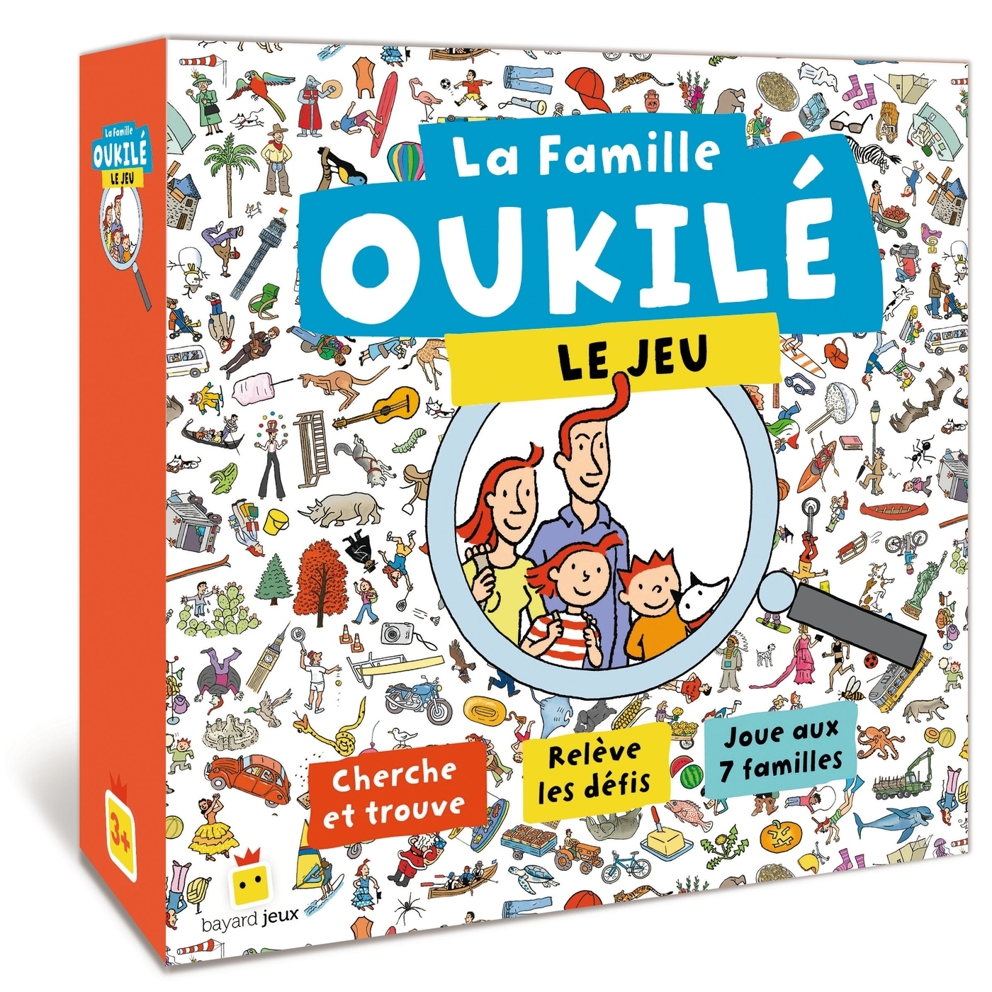 La famille Oukilé Le jeu - Cherche et trouve - Relève les défis - Joue aux 7 familles (Broché)