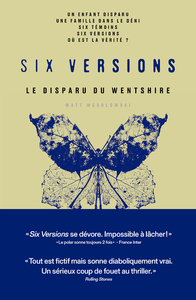 Six versions - Tome 3 La Disparue du Wentshire (Broché)