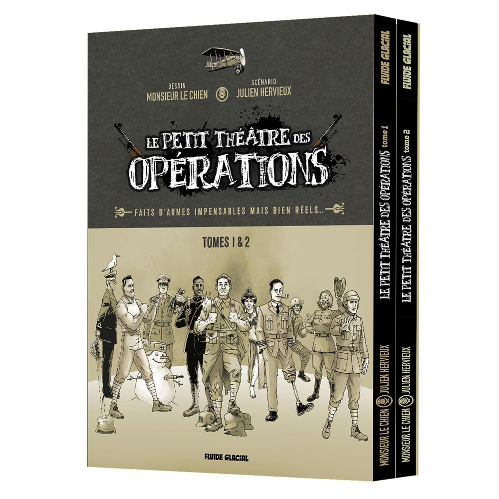 Petit Théâtre des opérations (Le) - coffret tomes 01 et 02 - Faits d'armes impensables mais bien rée