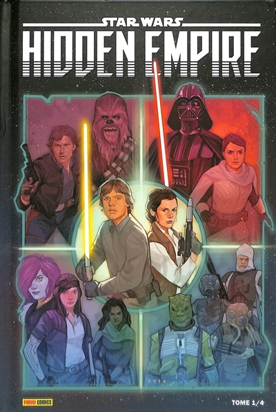Star Wars Hidden Empire Tome 1 (Edition collector) - COMPTE FERME (BD)