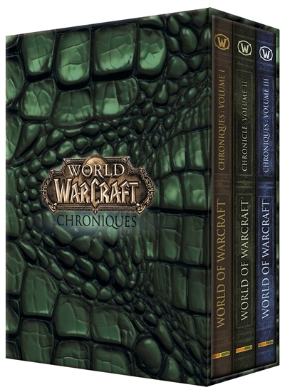 Coffret World of Warcraft 2023 : Chroniques I, II & III (BD)