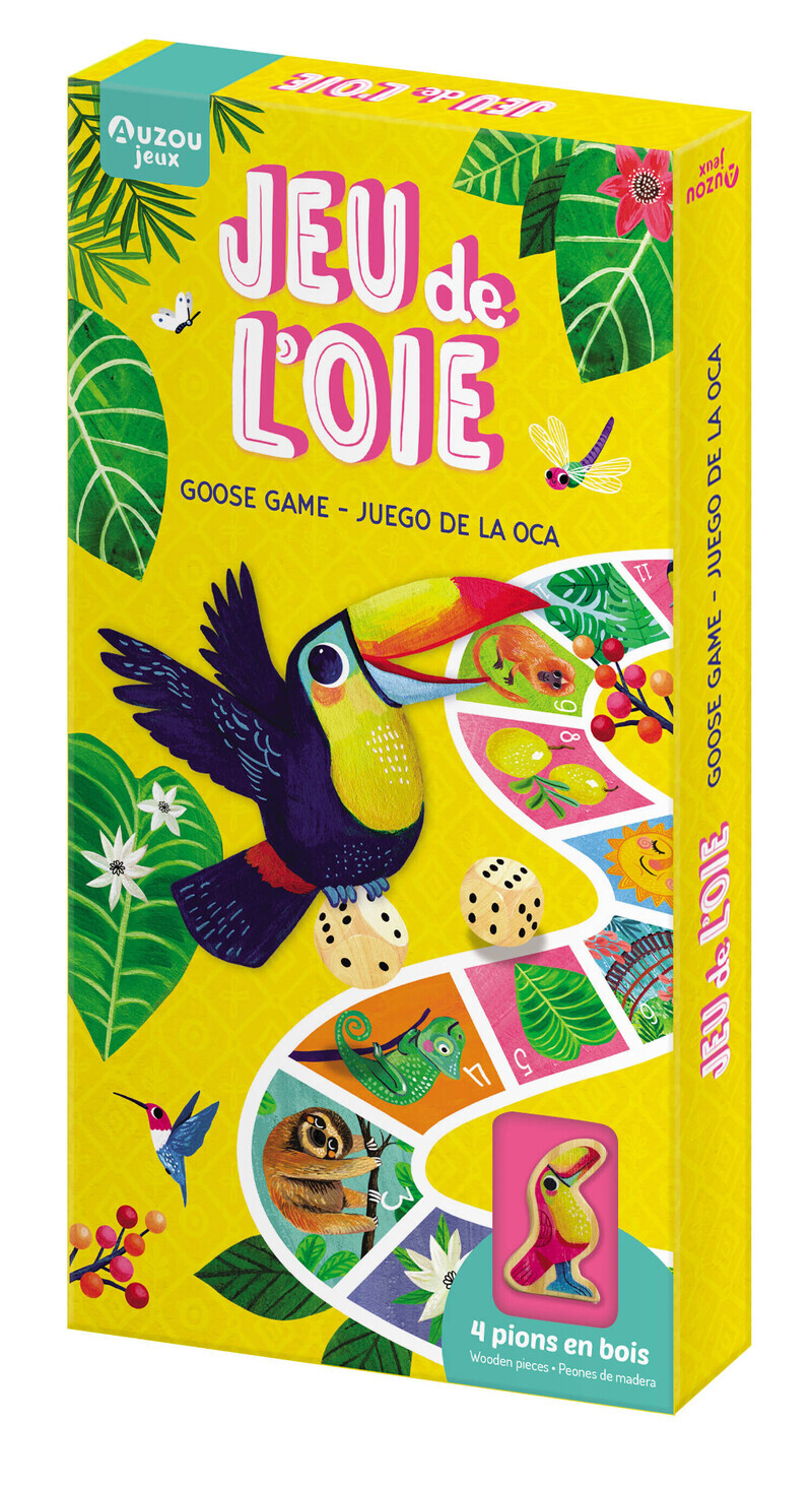 Jeu de l'oie : au coeur de la jungle ! (Coffret)
