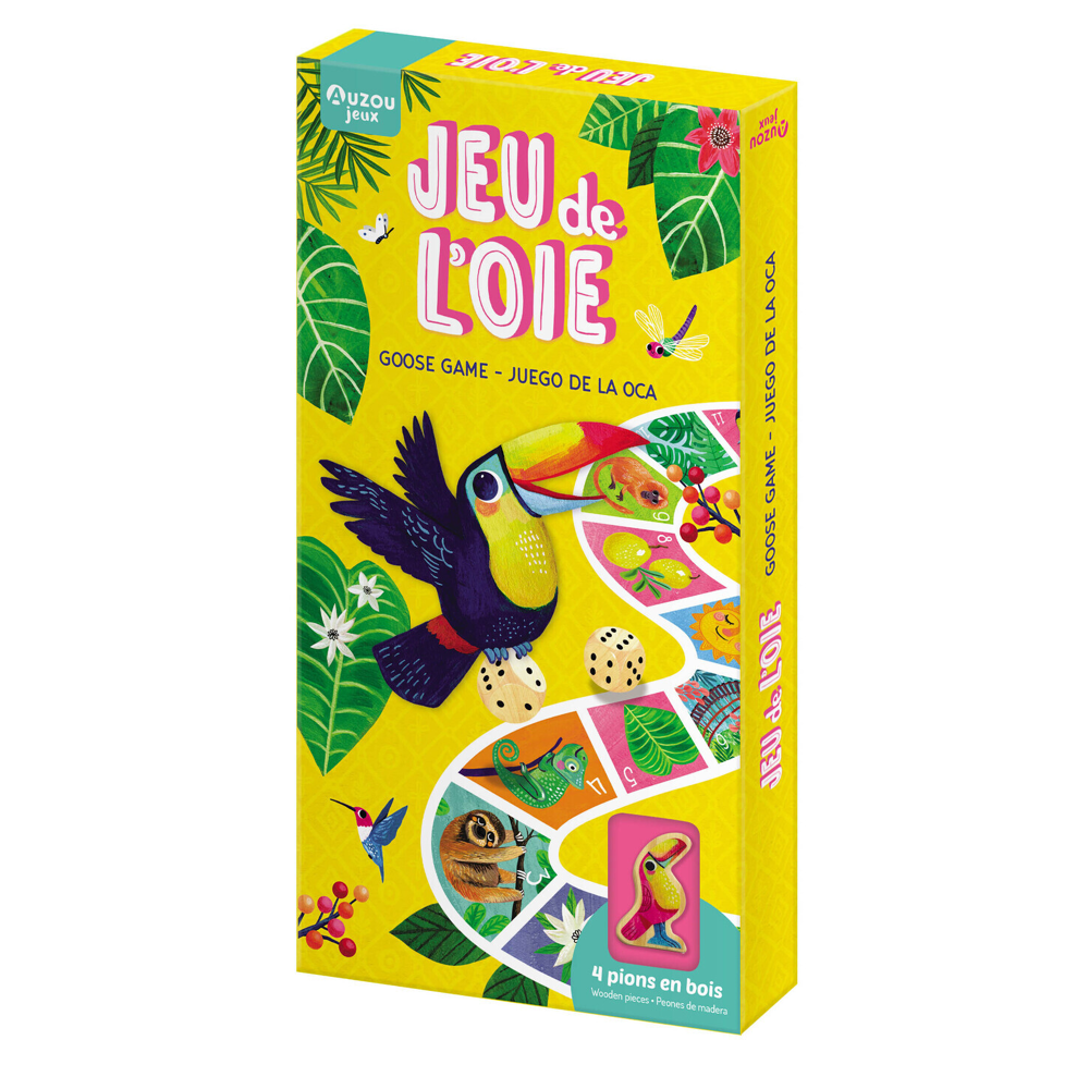 Jeu de l'oie : au coeur de la jungle ! (Coffret)