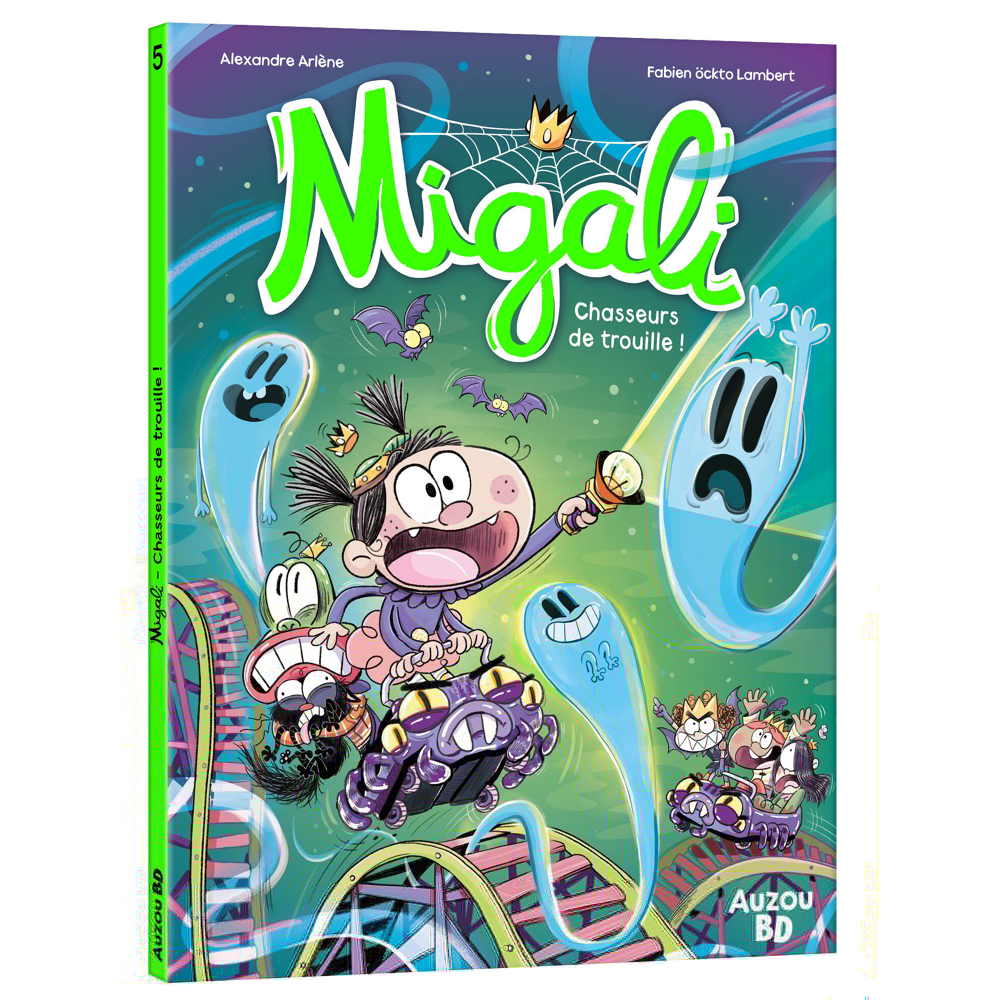 MIGALI - TOME 5 - CHASSEURS DE TROUILLE (BD)