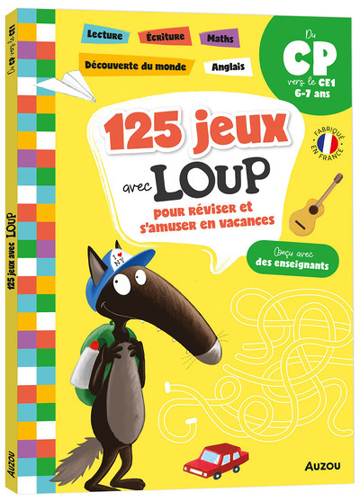125 JEUX AVEC LOUP DU CP AU CE1 (Broché)