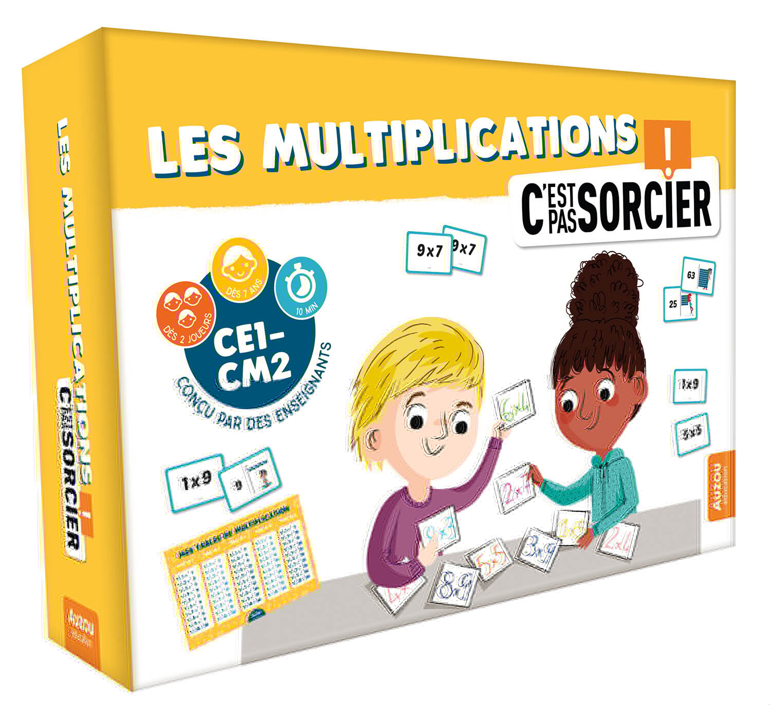 LES MULTIPLICATIONS - C'EST PAS SORCIER ! (Coffret)