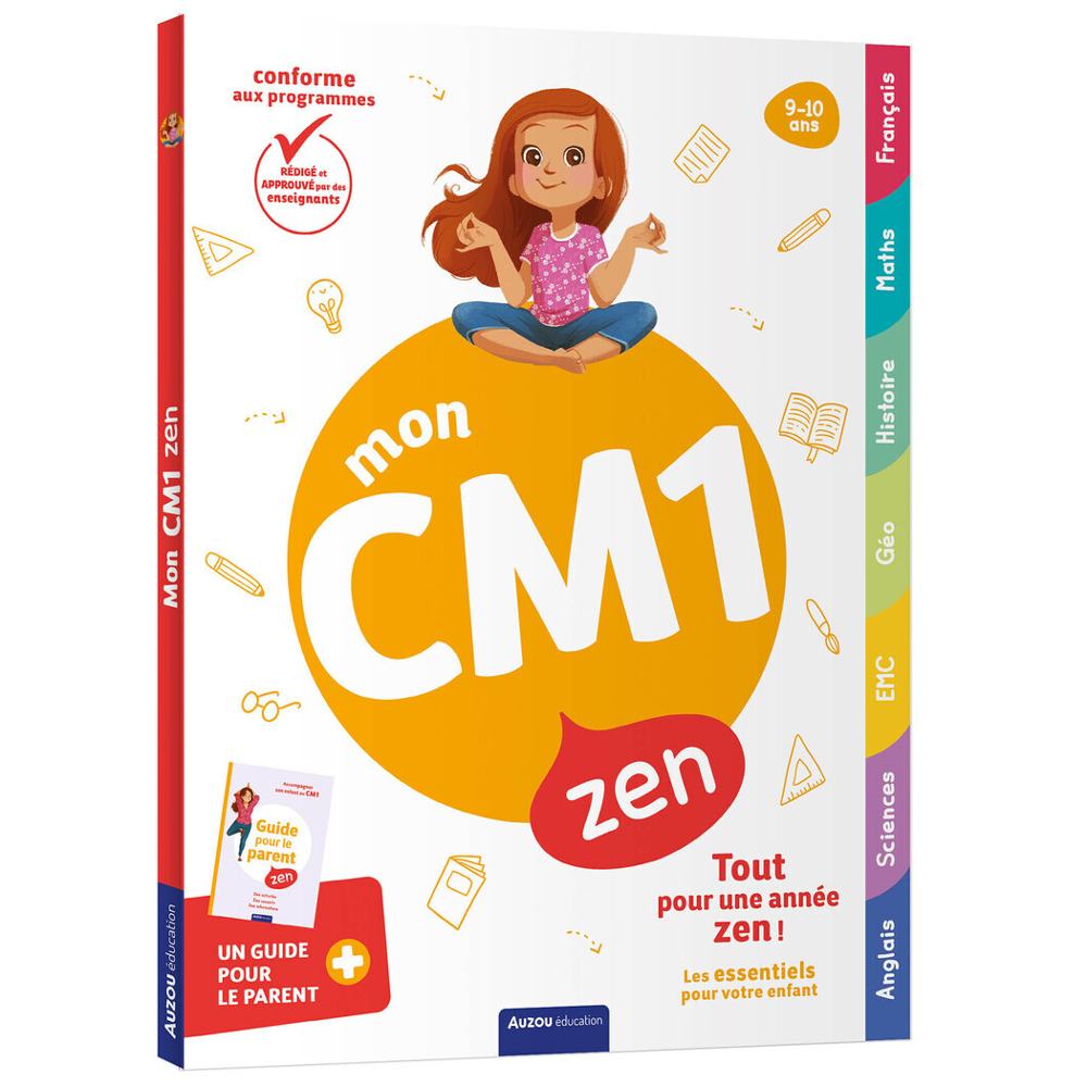 MON CM1 ZEN - 9-10 ANS (Broché)