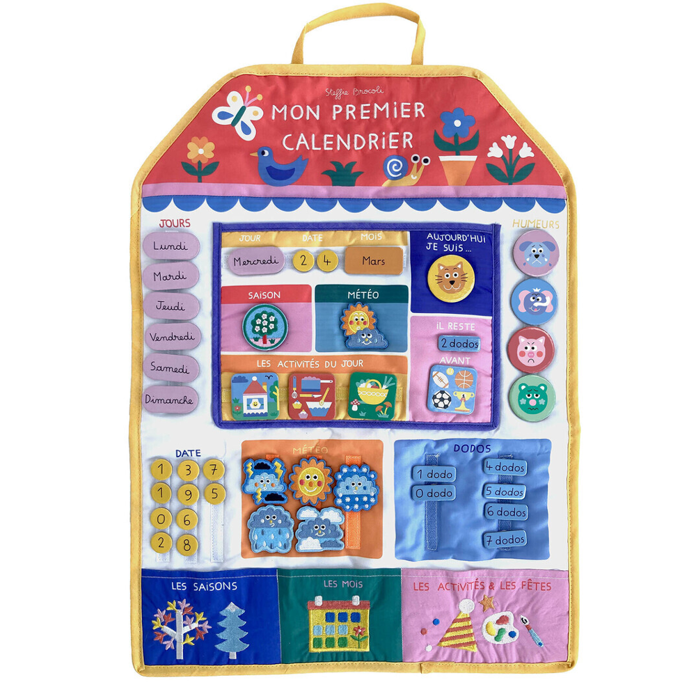 MON PREMIER CALENDRIER EN TISSU (Broché)